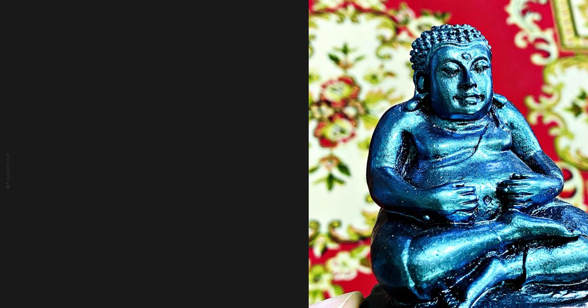 Sankajai Happy Buddha Statue Leklai Money Rich Rainbow Somporn Thai ...