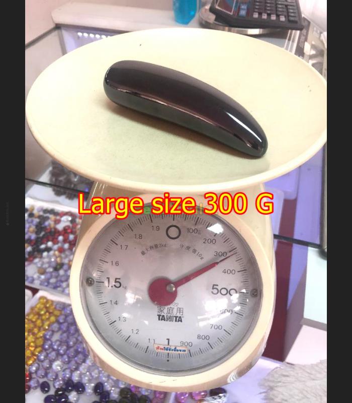 JUMBO LARGE LEKLAI KAEW NAGA GERMINATE MINERAL POLISHED HEALING STONE PURPLE 300G