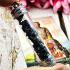 Mineral Stone Leklai Pendant Rainbow Magic Lucky Takrut Umklum Thai Amulet #0047