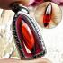 Naga Eye Stone Leklai Claw Magic Pendant Protection Lucky Red Thai Amulet #0064