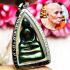 Natural Buddha Leklai Metal Umklum Cave Sacred Lp Huan Rainbow Thai Amulet #0083