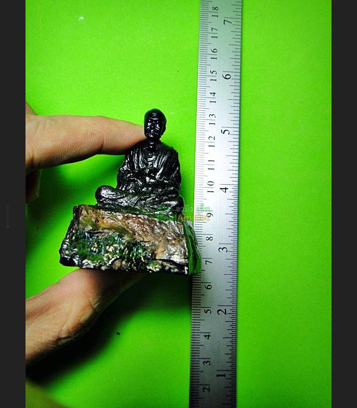 NATURAL THAI LEKLAI AMULET UMKLUM CAVE STONE STATUE MEDITATION SOMDEJ TOH