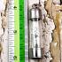 Leklai Capsule Silver Takrut Immortal Protection Magic Lucky Huan Thai Amulet #0109