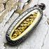 Leklai Magic Metal Melt Gold Immortal Protection Life Luck Huan Thai Amulet 0113
