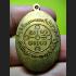  VINTAGE THAI AMULET COPPER GOLD MEDAL LP SOD WAT PAKNAM 2505 OLD PENDANT