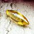 Crystal Healing Stone Energy Naga Eye Leklai Claw Yellow Quartz Thai Amulet 0144