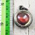 Leklai Naga Eye Pendant Stone Heart Love Power Magic Lucky Red Thai Amulet #0147