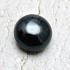 Leklai Naga Eye Crystal Gems Healing Stone Button Black Lucky Thai Amulet #0197