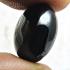 Leklai Naga Eye Crystal Gems Healing Stone Button Black Lucky Thai Amulet #0197