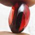 Naga Eye Leklai Crystal Healing Stone Protection Buttons Red Thai Amulet #0198