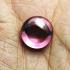 NATURAL GEMS HOLY STONE NAGA EYE LEKLAI THAI AMULET LOVE LUCK PINK ROUND BUTTON