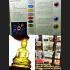 Leklai Naga Eye Healing Stone Buddha Yellow Lucky Gambling Win Thai Amulet #1822