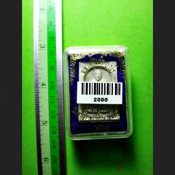 SOMDEJ MEDITATION MONK LUCKY MONEY LUCKY WEALTH THAI AMULET LP PAW 2014