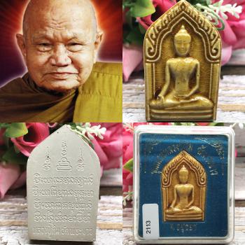 Enamel Khunpaen Attraction Lust Mercy Lp Tim Watprakaw Be2545 Thai Amulet #2113