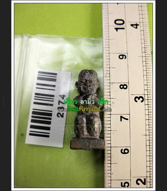 MINIATURE GUMAN THONG BABY SPIRIT GAMBLING LUCKY CASINO WIN THAI AMULET LP AMNAJ MAHAWERO EAT FETUS SERIE#3