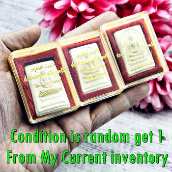 Vintage Fortune Mass Chant 100year Somdej Toh WatRakang Be2515 Thai Amulet #2413