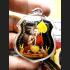 THAI REAL AMULET BLESS MONK LOCKET PHOTO PENDANT SALIKA BIRD BLACK LP NEN