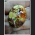 THAI REAL AMULET DRAWING BUTTERFLY LADY OF CHARMING BONE PIECE LP BOONDEJ 7226