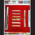 THAI AMULET HOLY METAL TAKUD BOX SET 9 LP PAW 108 MONK CO-BLESSED YEAR 2007
