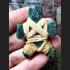 HUNPAYON SPIRIT GUARDIEN WHITE STRING TAKUD PREVENT LUCK THAI AMULET LP KEY 7262