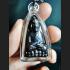 BRONZE TRIANGLE PROTECTION LUCK HARMLESS MINI STATUE LP TUAD THAI AMULET LP DANG BE2008