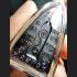BRONZE TRIANGLE PROTECTION LUCK HARMLESS MINI STATUE LP TUAD THAI AMULET LP DANG BE2008