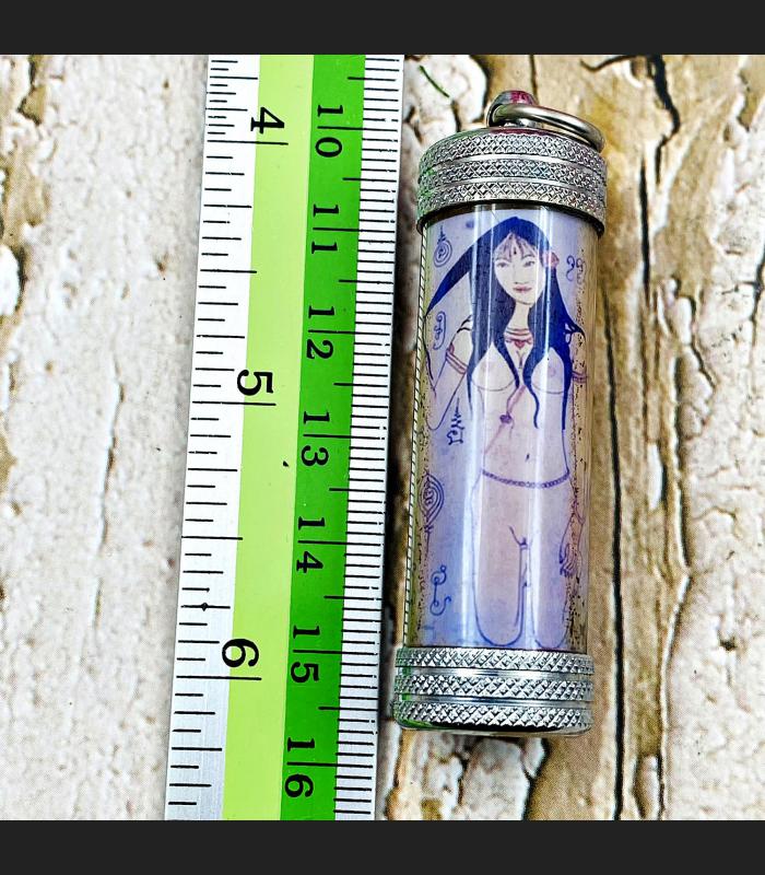 Namanpai Oil Dokthong Lady Sex Attraction Love Kwanchai Be2551 Thai Amulet #7330 Namanpai Oil Dokthong Lady Sex Attraction Love Kwanchai Be2551 Thai Amulet #7330