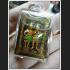 THAI AMULET REAL TWIN SPIRIT RAK-YOM BOY GIRL PROTECTION LP NEN GEMS TAKUD 7354