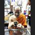 PHAPILAB HEAD KHON MASK MASTER PRESTIGE LERSRI THAI AMULET LP PERN SMALL