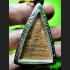 OLD THAI REAL AMULET TABLET CLAY TRIANGLE NANGPHAYHA LP YEAM POWERFUL QUEEN