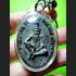 LERSRI HERMIT TEACHING WORLD TIGER SKIN HAIR HEALING PREVENT DISEASE ANTI SICKNESS THAI AMULET LP EING BE2553 AC AMNAJ