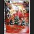 CLOTH FLAG GUMAN THEP BOY SPIRIT THAI AMULET LP NEN RED EAT FETUS BE2554 7513
