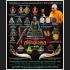 Magic Meedmor Lersri Hermit Deity Be2554 Kloy Wealth Guardian Thai Amulet #7533