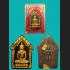 Khunpaen Ashes Love Lust Money Rich Thai Amulet Lp Litt Be2547 Black Gold #7590