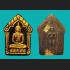 Khunpaen Ashes Love Lust Money Rich Thai Amulet Lp Litt Be2547 Black Gold #7590