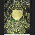 CLOTH FLAG GREAT MERCY ATTRACT LOVE LUST KHUNPAEN GOLD FACE SUBIN BE2554 THAI AMULET BROWN 7652