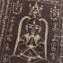 FLAG CLOTH PHAYHAN GUMAN BOY SPIRIT LUCKY GAMBLING WIN THAI AMULET LP NEN BE2558 7656
