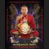 FLAG CLOTH PHAYHAN GUMAN BOY SPIRIT LUCKY GAMBLING WIN THAI AMULET LP NEN BE2558 7656