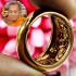 Holy Bronze Ring Lp Chang Charm Power Catch Lucky Size12 Copper Thai Amulet 8051