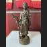 LARGE BRONZE STATUE SIWALEE WEALTHY RICH LUCKY THAI AMULET LP KALONG 2009 FIRST BATCH