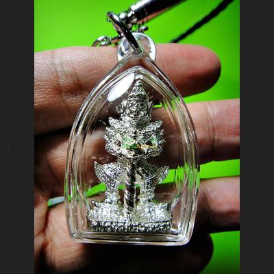 WESSUWAN GUARDIEN GHOST SLAYER AMULET THAI PROTECTION KILLED NIGHTMARE UPP 8196