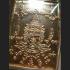 MEDAL PENDANT CHARMING GOLDEN FACE GOD BUDDHA AMULET THA REAL AJHAN KOM 8411