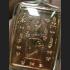 MEDAL PENDANT CHARMING GOLDEN FACE GOD BUDDHA AMULET THA REAL AJHAN KOM 8411