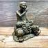 Large 23Cm Bronze Statue Kalong Be2552 Boar Pig Change Fortune Thai Amulet #8512
