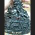 THAI AMULET BRONZE STATUE RAHU SWALLOW MOON GAMBLING LUCK BLACK LP KEY HIGH 6 INCH