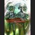 LOKOK DOUBLE TWIN GHOST SPIRIT AMULET THAI REA, IN LUCKY OIL KUBA DHAMA 8543