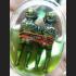 LOKOK DOUBLE TWIN GHOST SPIRIT AMULET THAI REA, IN LUCKY OIL KUBA DHAMA 8543