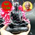 Bronze Statue Lersri Jivaka Health Guard Magic Healing 11cm Key Thai Amulet 8586