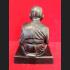 Old Large Bronze Monk Statue Meditation Lp Tuad 4x6 Inch Be2539 Thai Amulet 8588