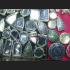 PURE SILVER 96.5 FRAME CASE FIT TO THAI AMULET HAND PAINTING 8681